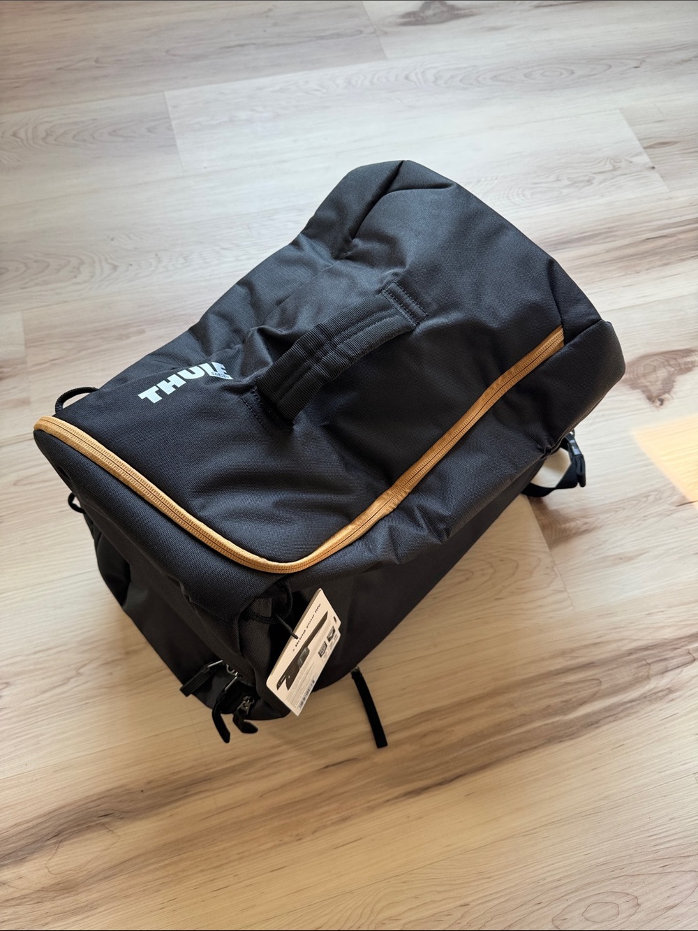 Thule Backpack RoundTrip Boot Ski, Tan Zipper - Ski Bike Travel Everyday 45L